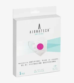 Airnatech Mascarilla Higiénica Lavable Fucsia (5 unidades)