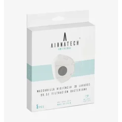 Airnatech Mascarilla Higiénica Lavable Gris (5 unidades)