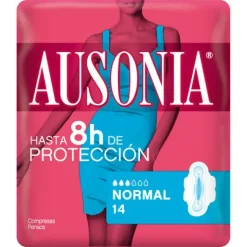 Ausonia Compresas Air Dry Normal Alas