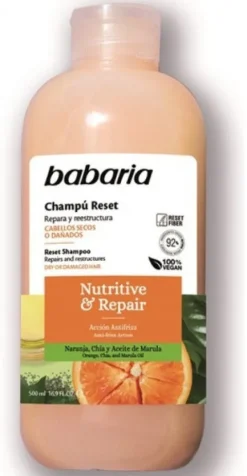BABARIA CHAMPÚ RESET NUTRITIVE & REPAIR