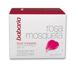 Babaria Crema Facial Hidratante Rosa Mosqueta