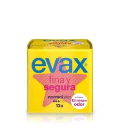Evax Fina y Segura Compresa Normal Alas