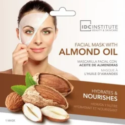 IDC Mascarilla Facial con Aceite de Almendra