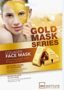 IDC Mascarilla Facial Gold con Colágeno