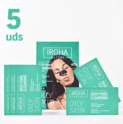 Iroha Detox Tiras Limpieza Puntos Negros