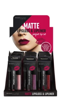 Magic Studio Labial Gloss + Perfilador