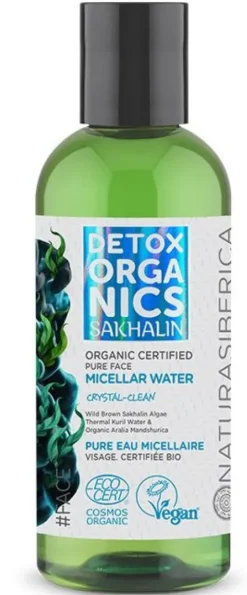 NATURA SIBERICA DETOX AGUA MICELAR FACIAL PURIFICANTE