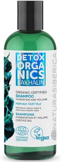 NATURA SIBERICA DETOX CHAMPÚ HIDRATANTE Y VOLUMINIZANTE