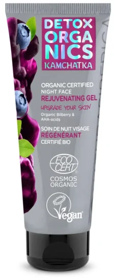 NATURA SIBERICA DETOX GEL DE OCHE FACIAL REJUVENECEDOR