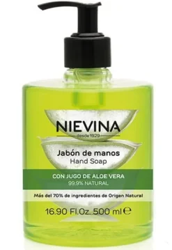 Nievina Jabón de manos con dosificador Aloe Vera