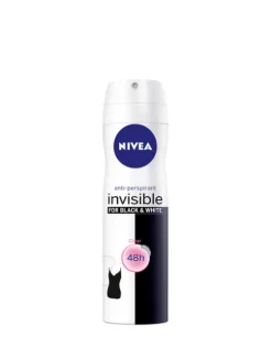 Nivea Desodorante Spray Invisible B&W Mujer