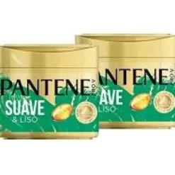 Pantene Mascarilla Suave y Liso Duplo